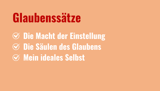 Glaubenssätze im NLP
